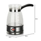 ZK – Electric Water Kettle | Fast Boil Stainless Steel Kettle TrendyZone