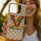 LV Leather iPhone Case Trendy Zone