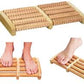 Wooden Foot Massager Roller, Dual Foot Massage Roller for Relief Tired Feet, Pain and Plantar Fasciitis, Massage Tools for Women and Men