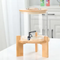 Glass Beverage Dispenser with Wooden Stand TrendyZone