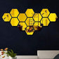 Hexagon Style Acrylic Mirror Trendy zone
