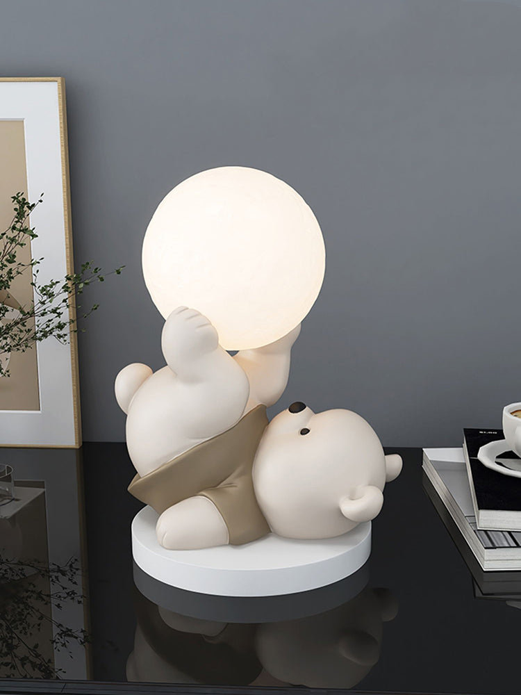 Home Decor Vitality Bear Statue Desktop Decorations Cartoon My Store